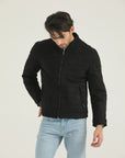 Black Moto Style Jacket