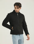 Black Moto Style Jacket