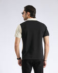 Black Cream Polo Shirt