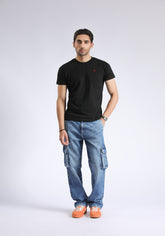 Black Plain T-Shirt