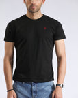 Black Plain T-Shirt