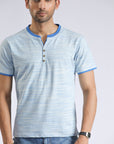 Sky Textured T-Shirt