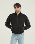 Black Premium Suede-Look Jacket