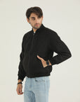 Black Premium Suede-Look Jacket