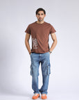 Brown Round Neck T-Shirt