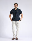 Navy Plain Polo Shirt