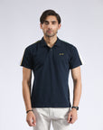 Navy Plain Polo Shirt