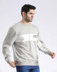 Crew Neck Printed Sweatshirt