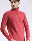 Turtle Neck Red Sweater