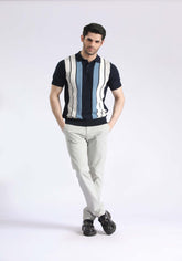 Limited Edition Ribbed Polo Sweater