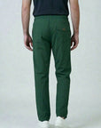 Bottle Green Cotton Trouser