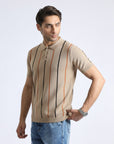 Skin Multi Strip Polo