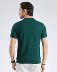 Green Texture Polo Shirt