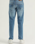 Slim Fit Mid Blue Denim Pant