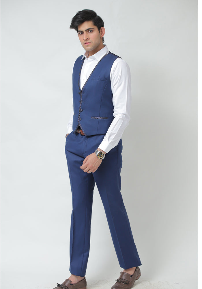 Waistcoat on pant shirt top