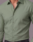 Green Dress Shirt