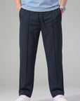 Dark Grey Tailored Track Pants