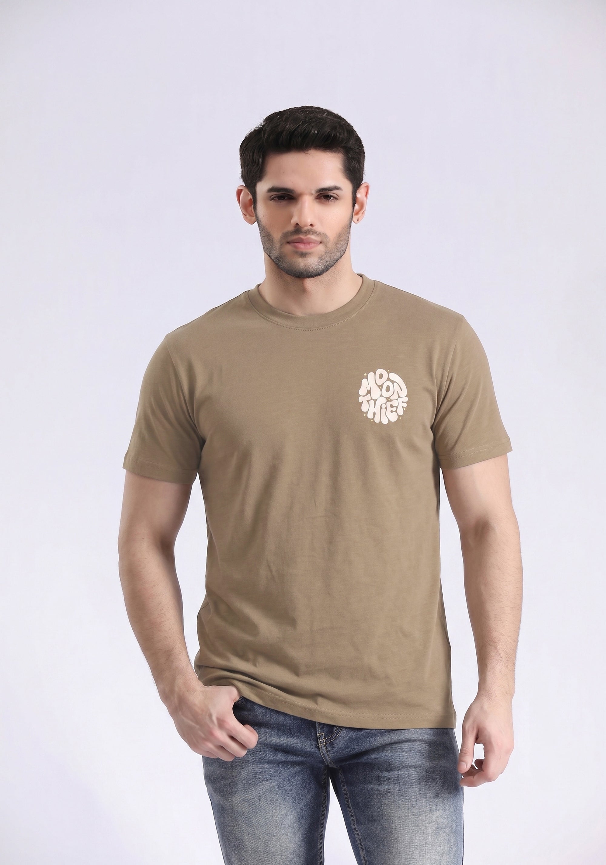 Brown Graphic T-Shirt