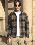 Brown Checkered Jacket