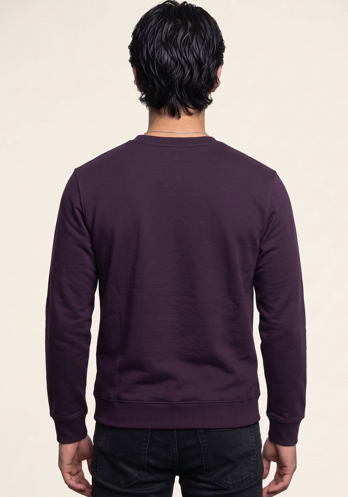 Men's Deep Purple NYC Graphic Sweatshirt
