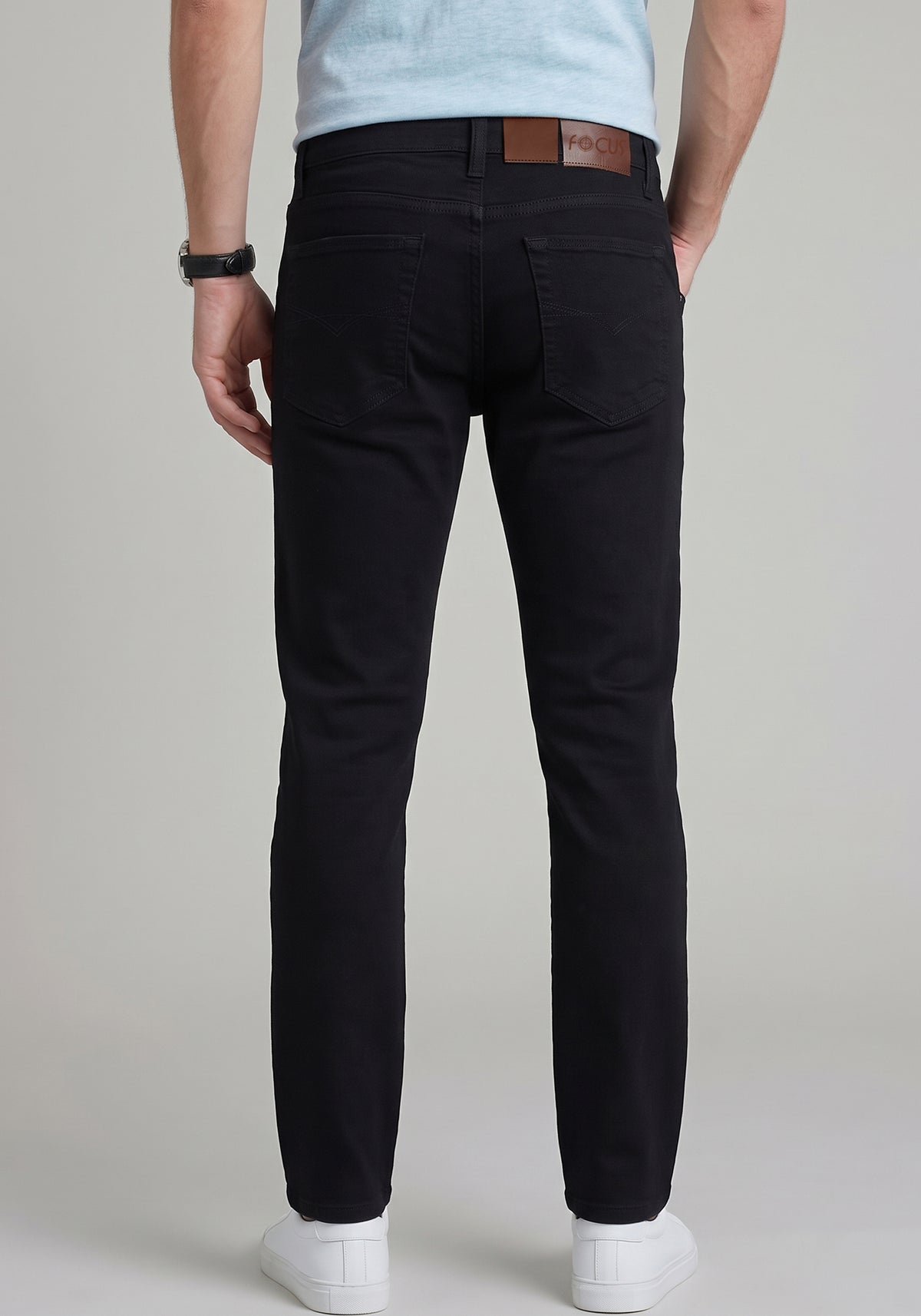 Black Slim fit Denim