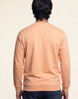 Men's Peach Riverside Crest Sweatshirt