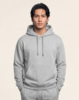 Men’s Heather Grey Pullover Hoodie