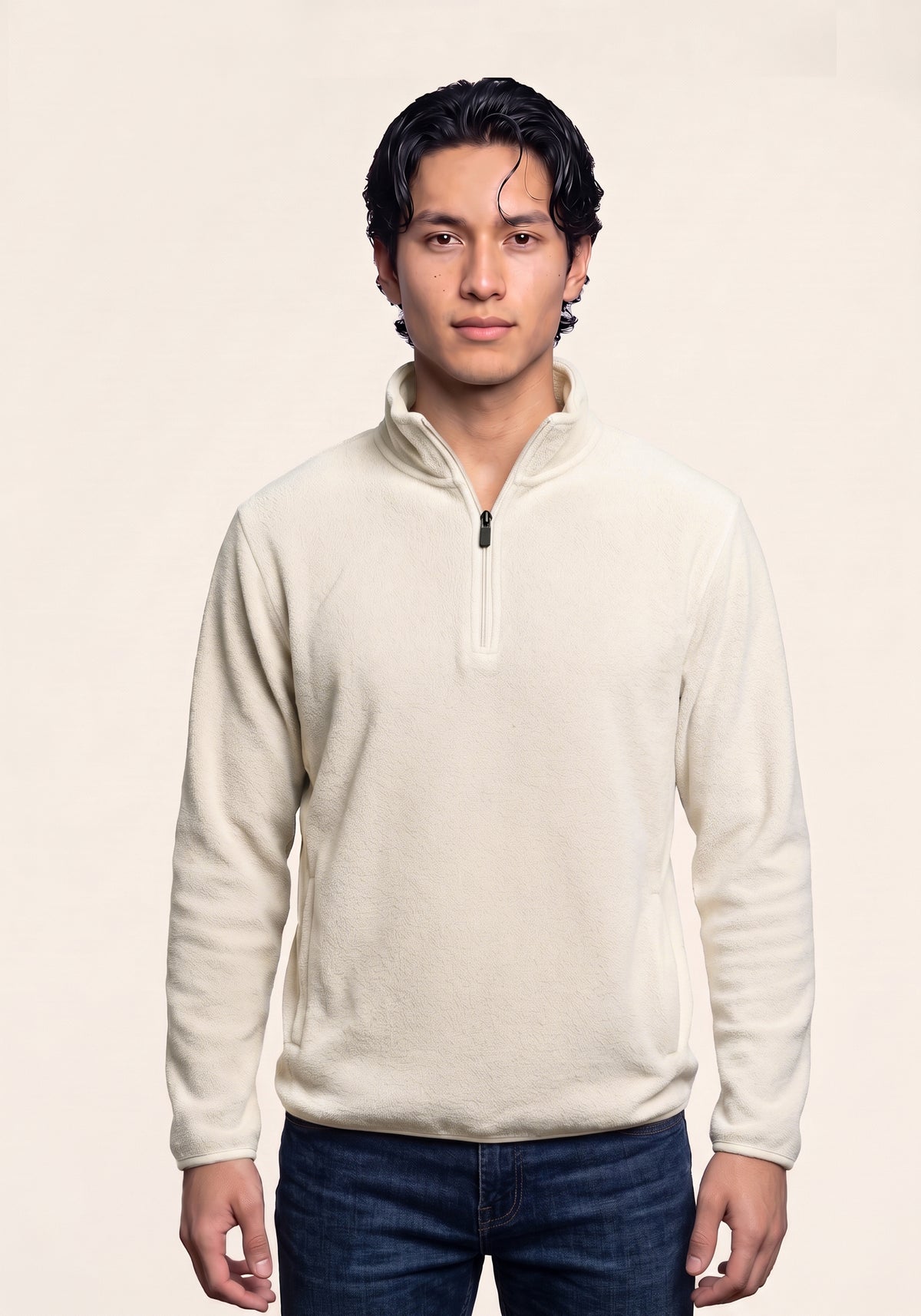 Men's Quarter-Zip Fleece Pullover