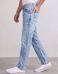 Light Blue Regular Fit Denim