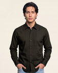 Men’s Mehndi Pleated Shacket