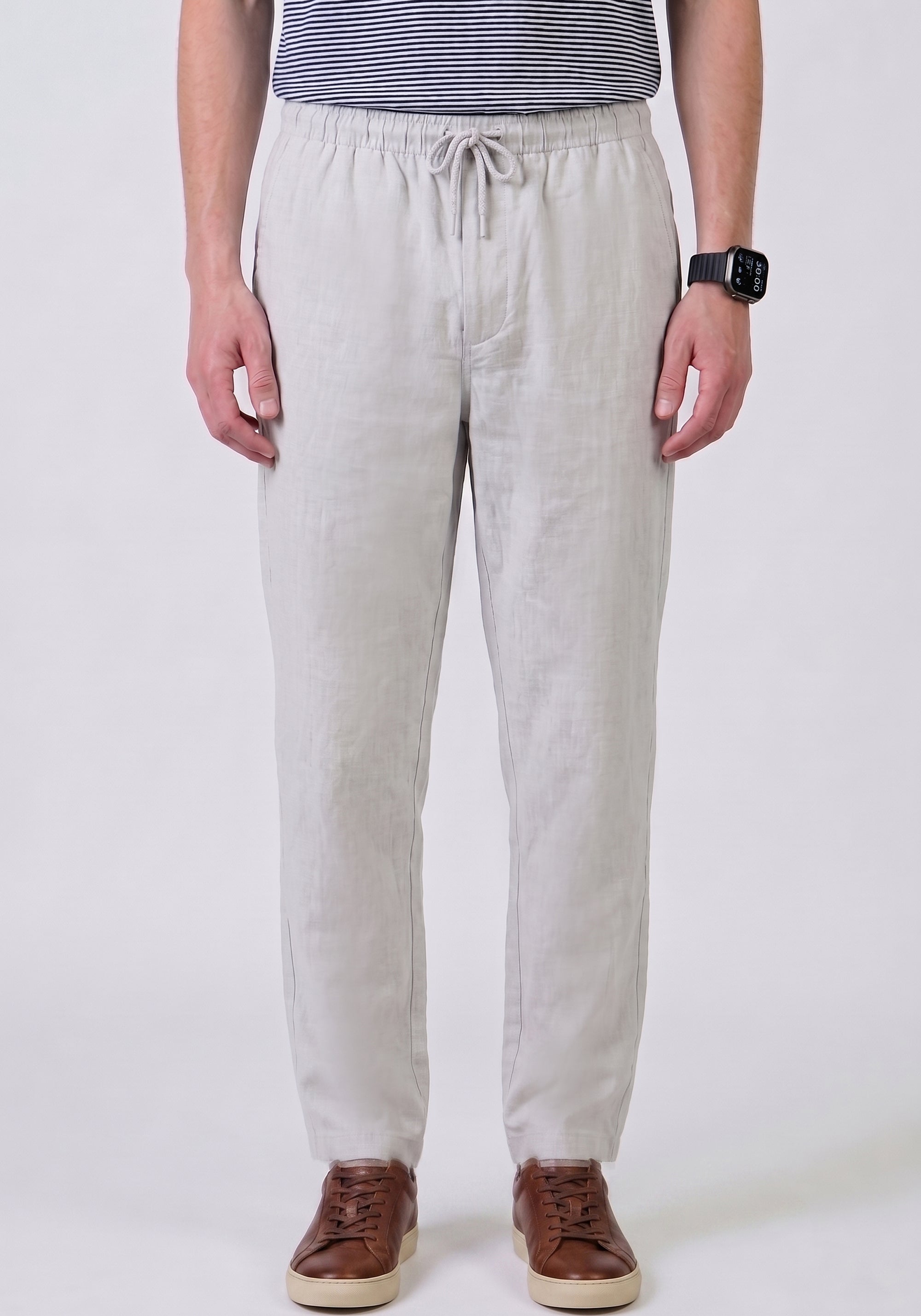 Cream Cotton Trouser