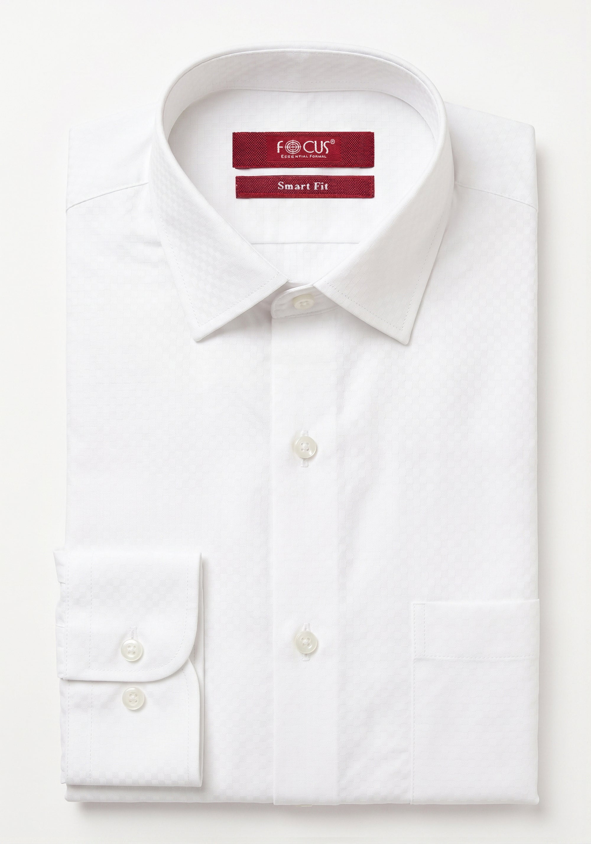 FOCUS Essential Self White Dress Shirt