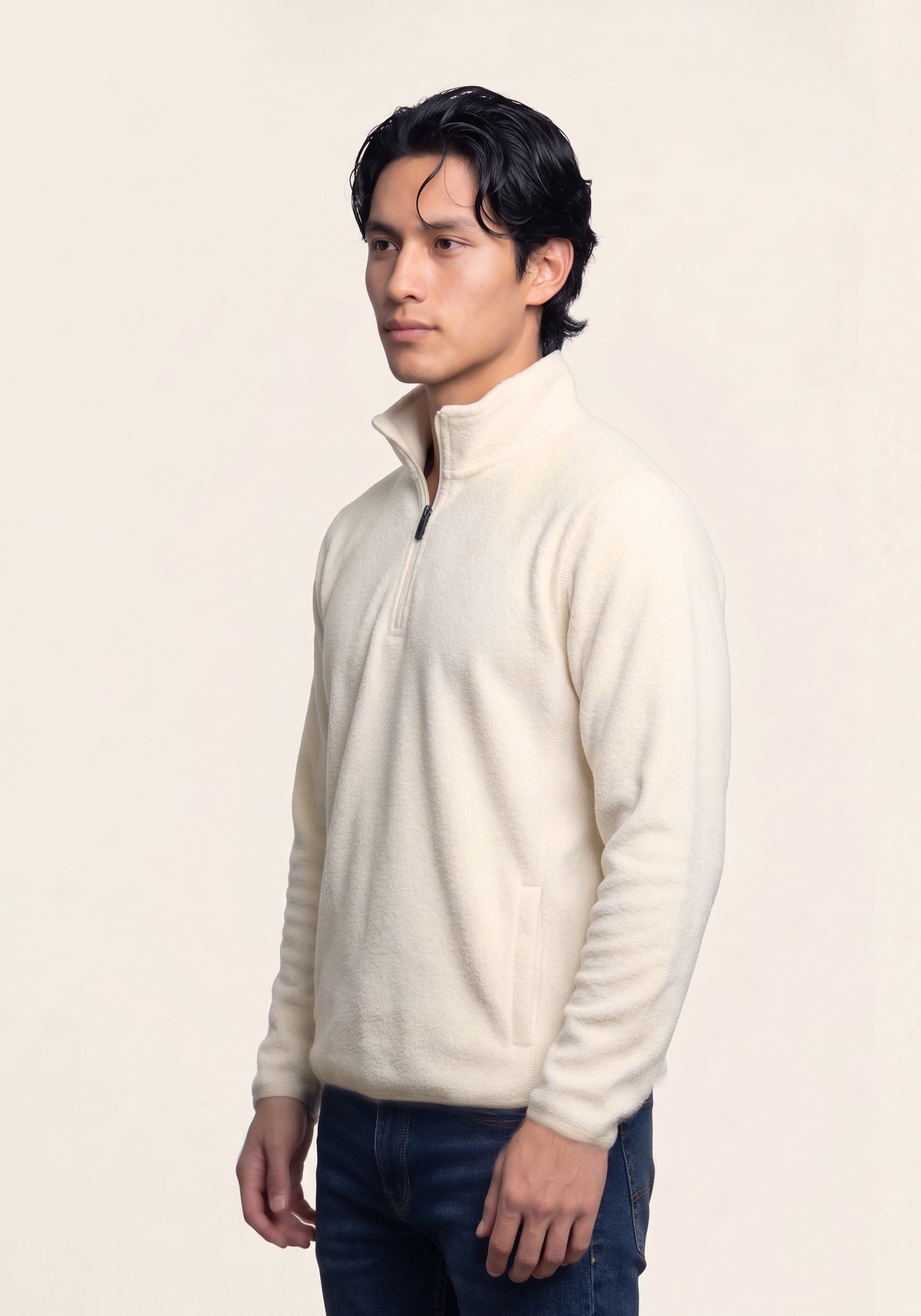 Men's Quarter-Zip Fleece Pullover