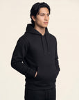 Essential Men’s Black Hoodie
