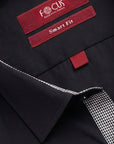 FOCUS Essential Black Dress Shirt