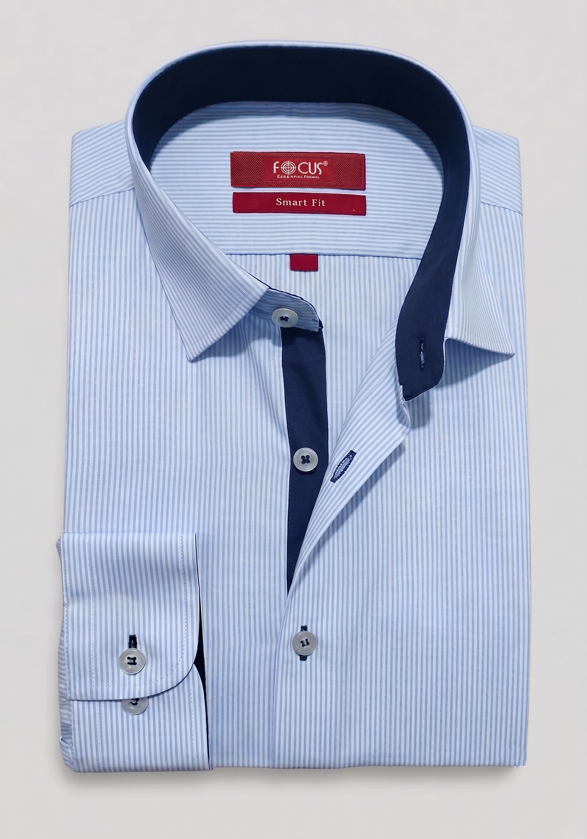FOCUS Essential Stripped Dress Shirt