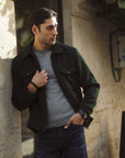 Green jacket