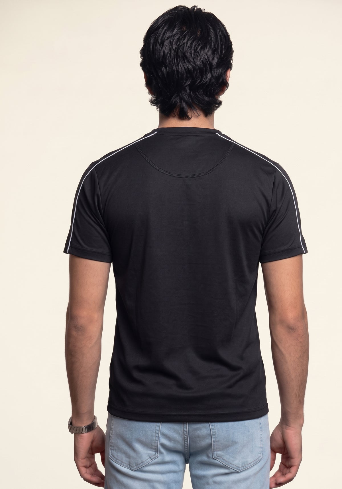 Men's Athletic Black T-Shirt