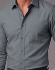 Slate Gray Dress Shirt