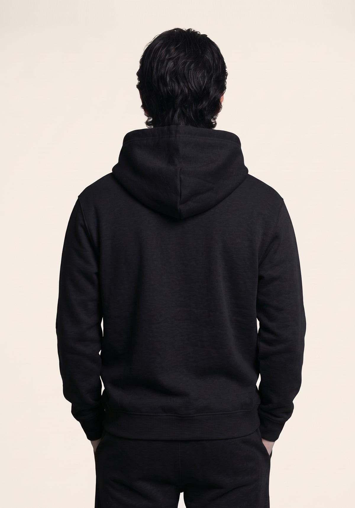 Essential Men’s Black Hoodie