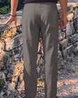 Charcoal Linen Trouser