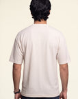 Men’s Textured Fall Crew Neck T-Shirt