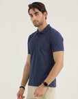 Essential Solid Navy Polo