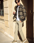Brown Checkered Jacket