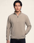 Men's Quarter-Zip Fleece Pullover