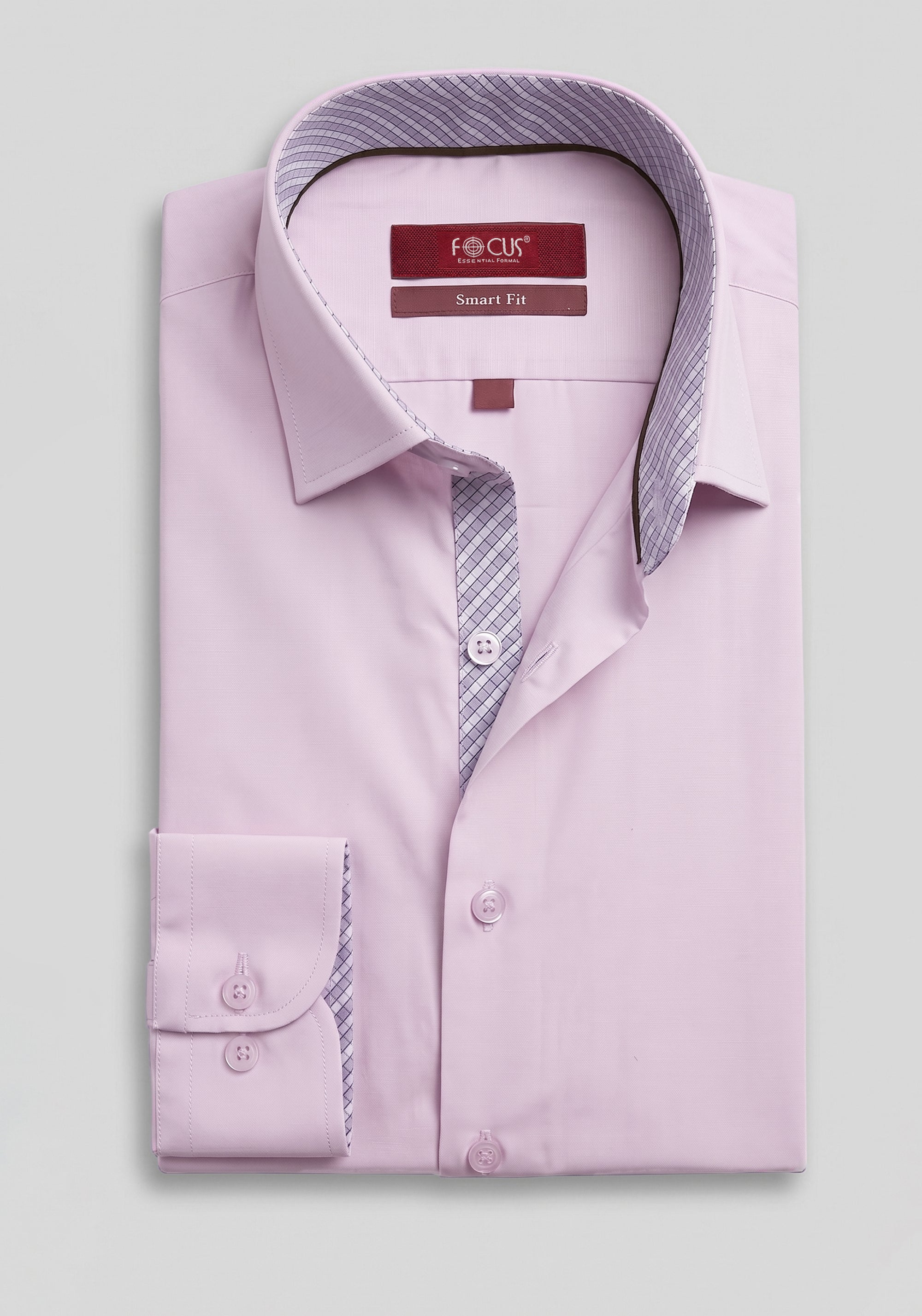 FOCUS Essential Pink Dress Shirt