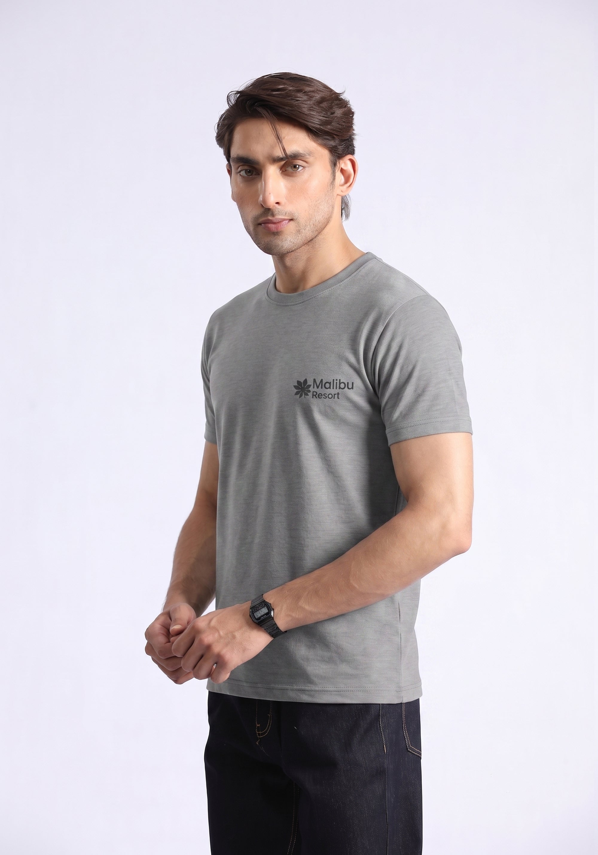 Gray Graphic T-Shirt
