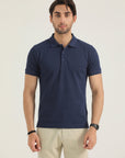Essential Solid Navy Polo
