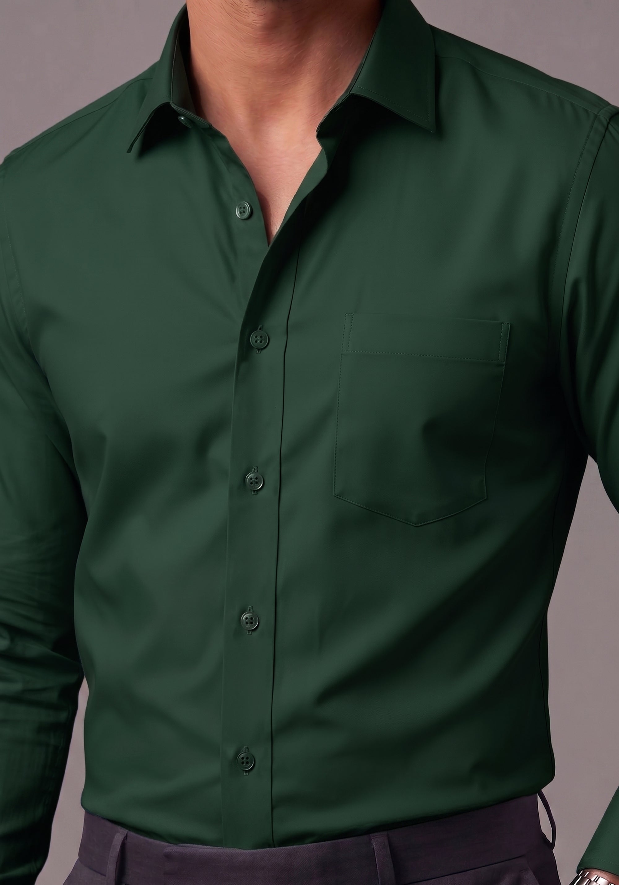 Green Dress Shirt