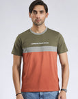 Men’s Color Block Crew Neck T-Shirt